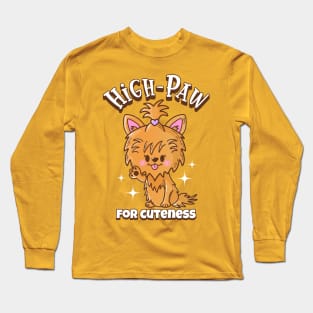 High-Paw for Cuteness Long Sleeve T-Shirt